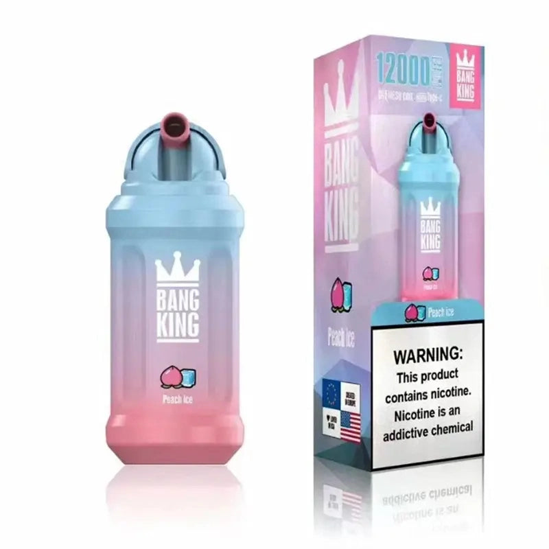 Bang King 12k Puff Peach Ice 20mg