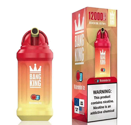 Bang King 12k Puff Watermelon Ice 20mg