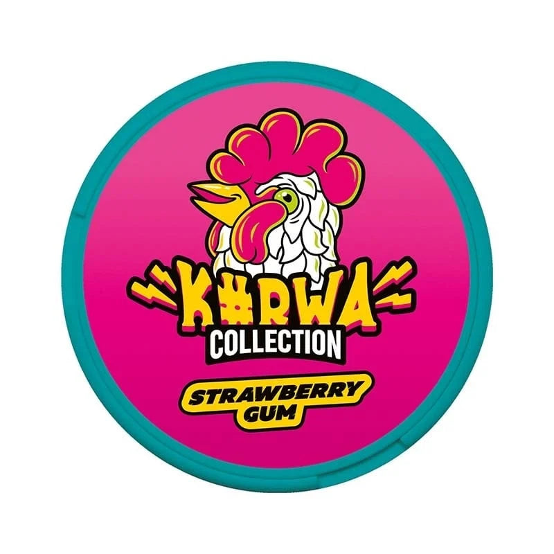 Kurwa Collection Strawberry Gum 25mg